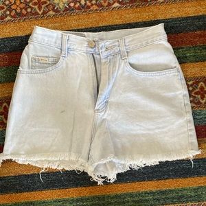 Vintage High Waisted Rider Cut-off jean shorts